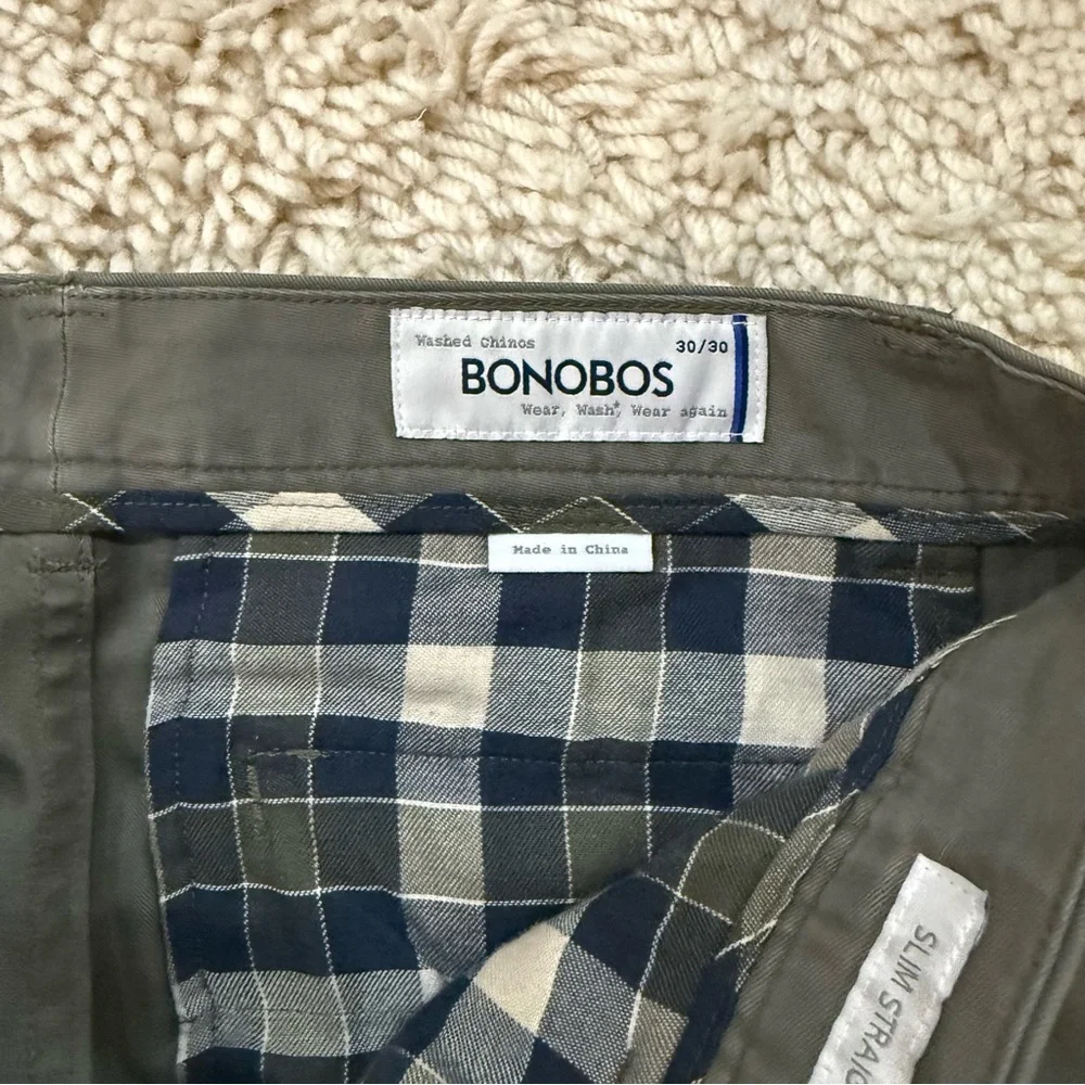 Bonobos | Men’s Original Chino Pant, Congos / Drab Green